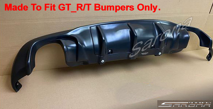 Custom Dodge Durango  SUV/SAV/Crossover Rear Lip/Diffuser (2015 - 2024) - $740.00 (Part #DG-026-RA)